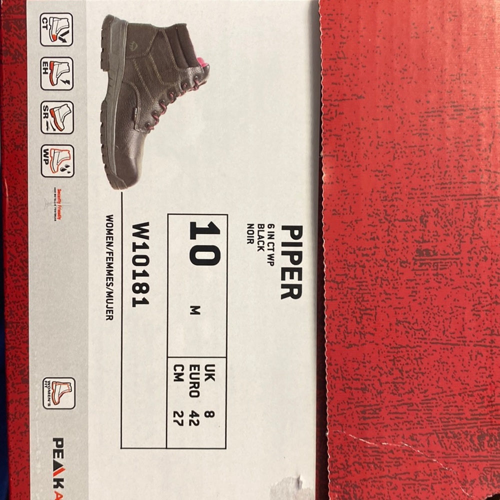 Brand new Black Wolverine Piper waterproof composite toe 6” work boot.Never worn